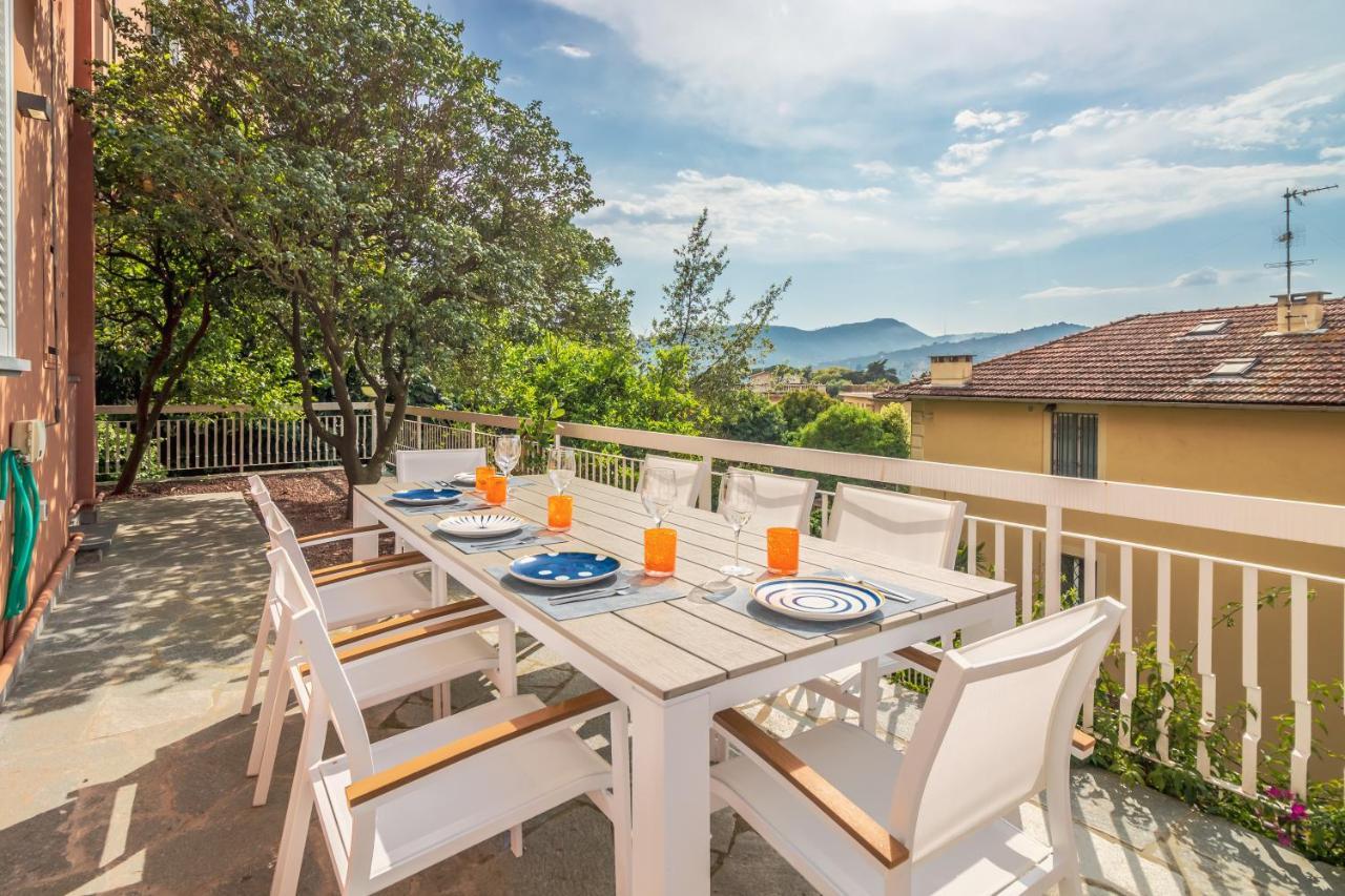Casa Brigitte Comfort, Vista E Parcheggio Zoagli Luaran gambar
