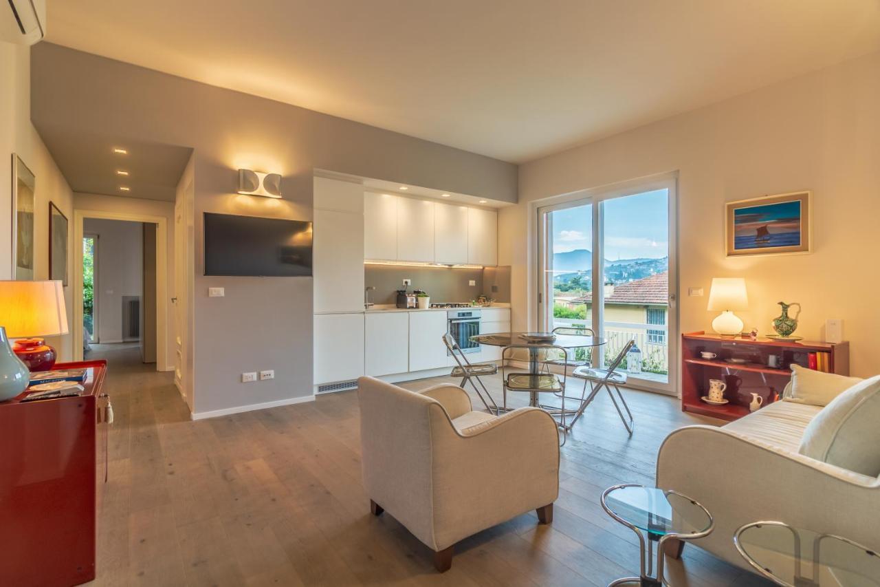 Casa Brigitte Comfort, Vista E Parcheggio Zoagli Luaran gambar