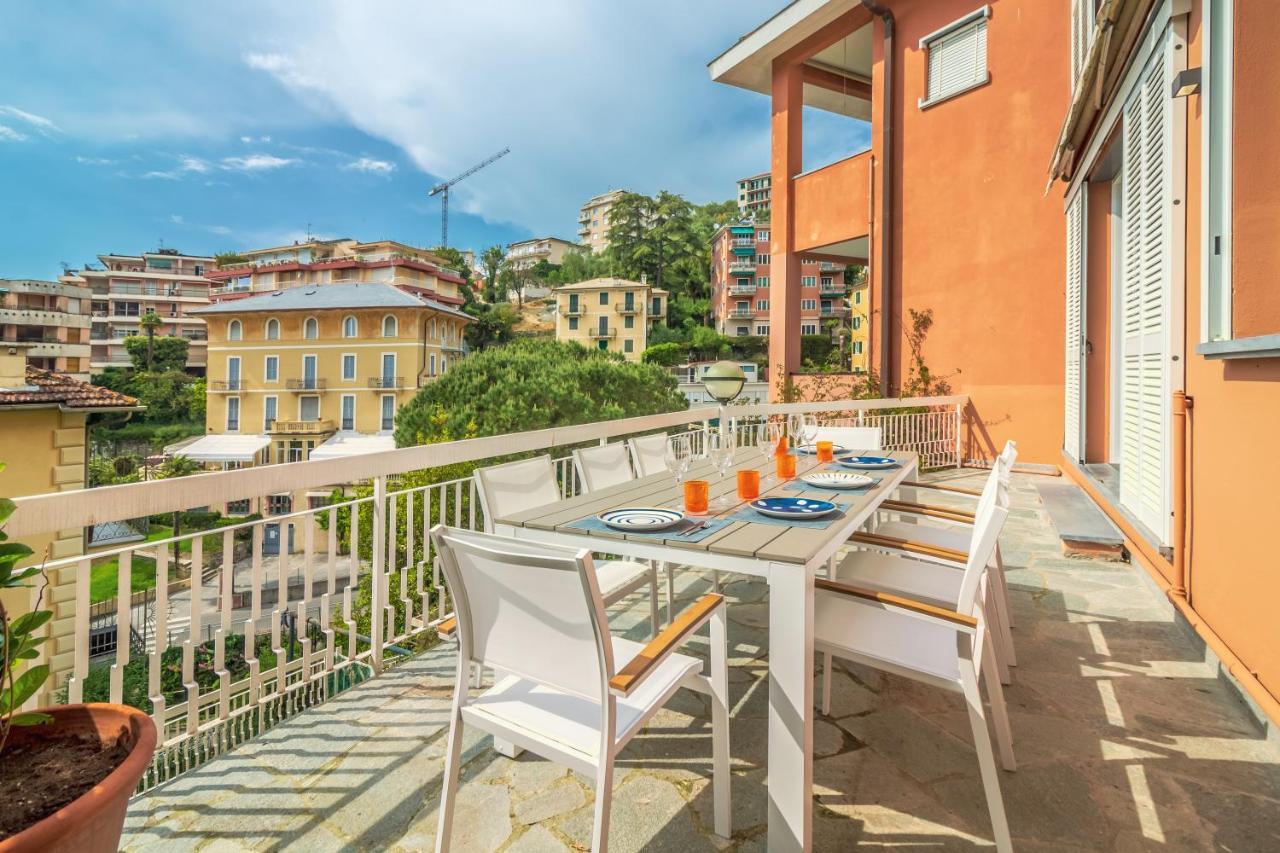 Casa Brigitte Comfort, Vista E Parcheggio Zoagli Luaran gambar